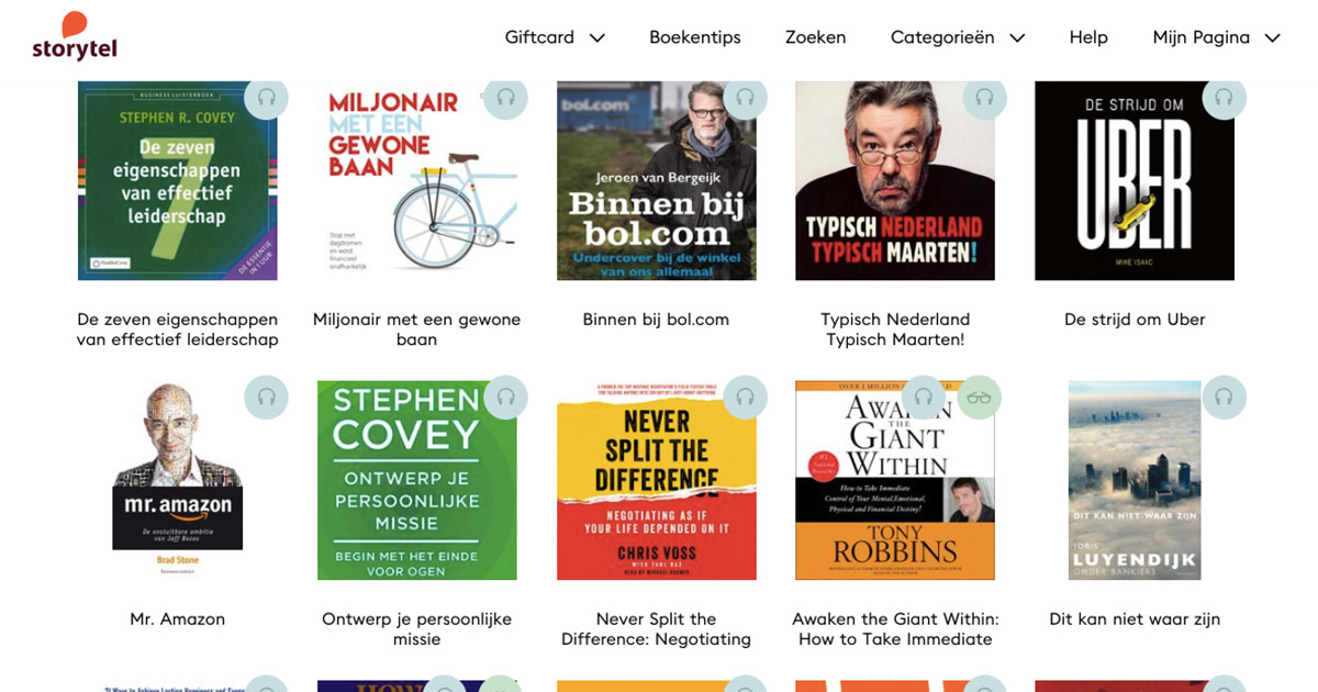 Storytel review - 14 dagen gratis abonnement