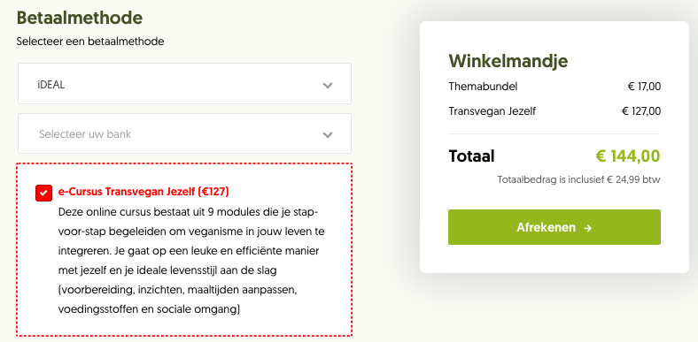 Plug & Pay kassakoopje