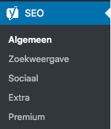 Sitemapa maken met Yoast SEO