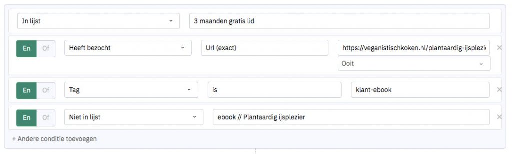 Segmenteringen activecampaign