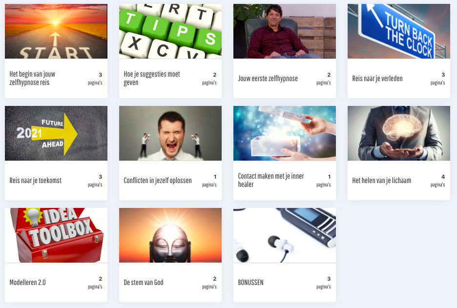 Zelfhypnose systeem cursus - Edwin Selij