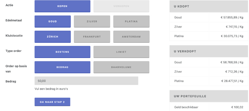 Goud kopen bij GoldRepublic